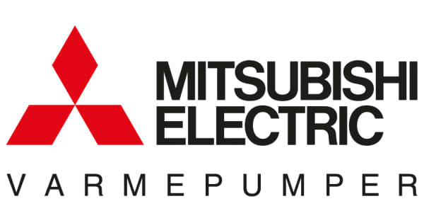 Mitsubishi varmepumpe logo
