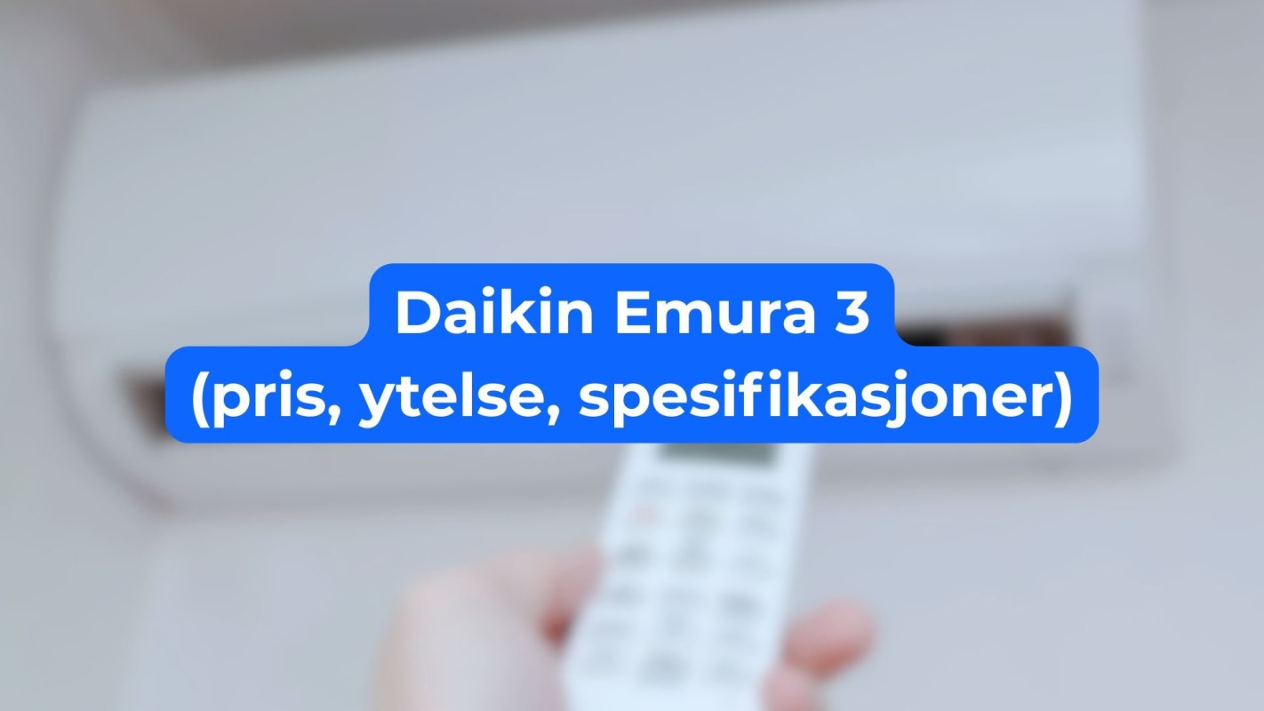 Daikin emura (pris, ytelse, spesifikasjoner)